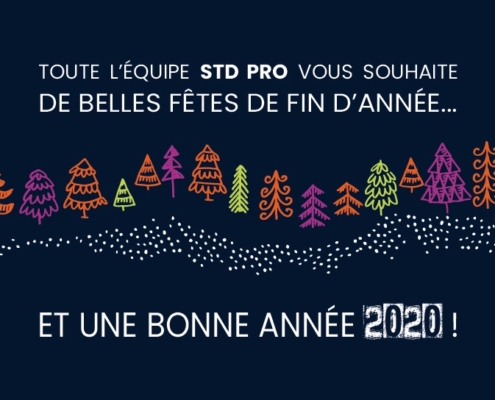 Bonne année 2020 de la part de STD Pro